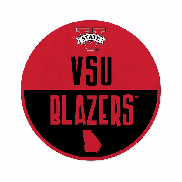 Wholesale Valdosta State Shape Cut Logo With Header Card - Classic Design