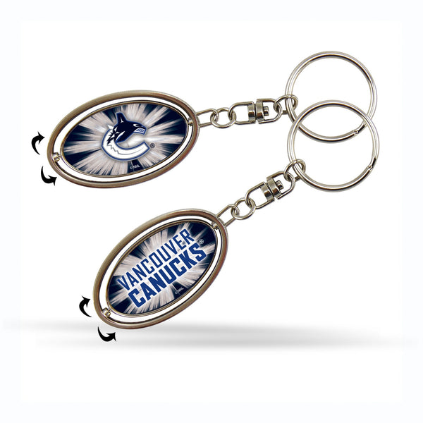 Wholesale Vancouver Canucks Spinner Keychain