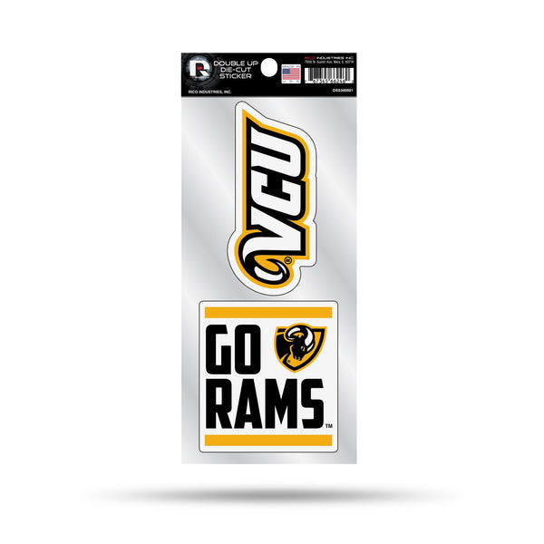 Wholesale VCU Double Up Die Cut Sticker