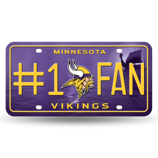 Wholesale Vikings #1 Fan Primary Logo Metal Tag