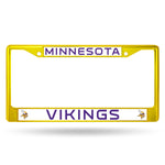 Wholesale Vikings Colored Chrome Frame Secondary Yellow