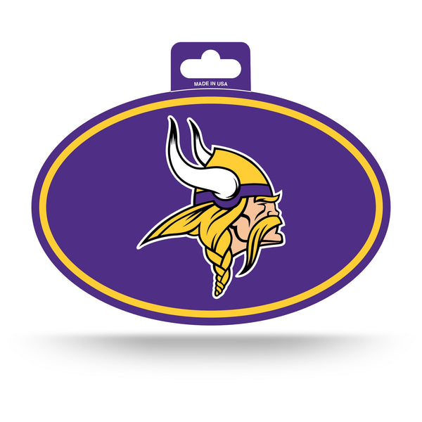 Wholesale Vikings Full Color Oval Sticker