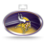 Wholesale Vikings Metallic Oval Sticker