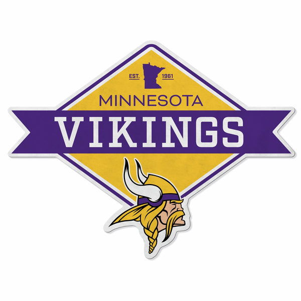 Wholesale Vikings Shape Cut Logo With Header Card - Diamond Design