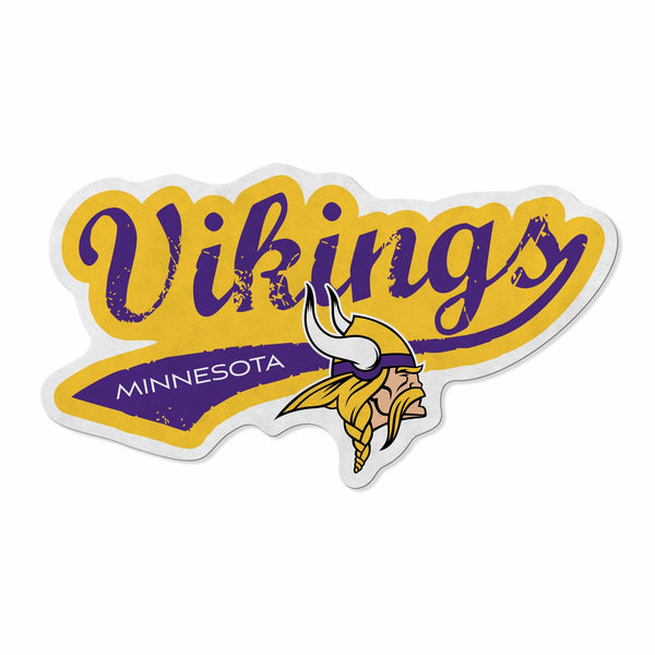 Wholesale Vikings Shape Cut Logo With Header Card - Distressed Design