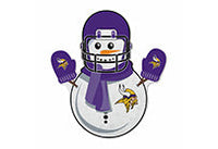 Wholesale Vikings Snowman Shape Cut Pennant