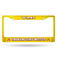 Wholesale Virginia Military Institute Yellow Colored Chrome Frame