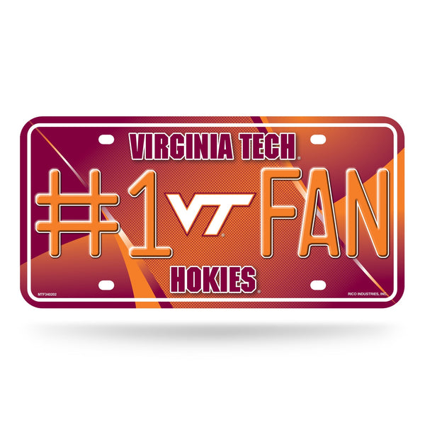 Wholesale Virginia Tech #1 Fan Metal Tag