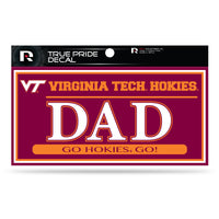 Wholesale Virginia Tech 3" X 6" True Pride Decal - Dad