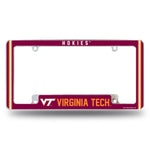 Wholesale Virginia Tech Alternate Design All Over Chrome Frame - Bottom Oriented