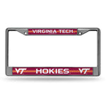 Wholesale Virginia Tech Bling Chrome Frame