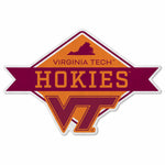 Wholesale Virginia Tech Shape Cut Logo With Header Card - Diamond Design