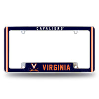 Wholesale Virginia University Alternate Design All Over Chrome Frame - Bottom Oriented