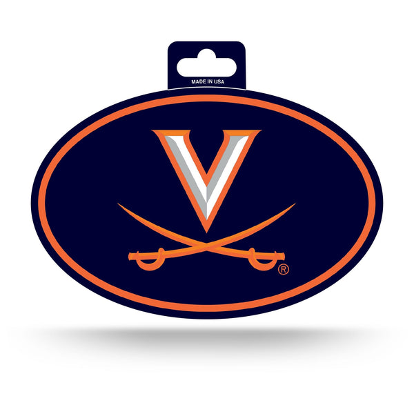 Wholesale Virginia University Full Color Oval Sticker