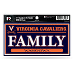 Wholesale Virginia University True Pride Decal (3X6) - Family