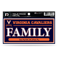 Wholesale Virginia University True Pride Decal (3X6) - Family