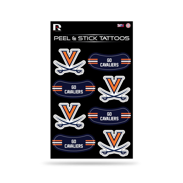 Wholesale Virginia University Vertical Tattoo (3" X 5")