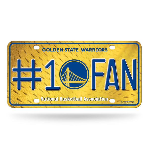 Wholesale Warriors #1 Fan Metal Tag