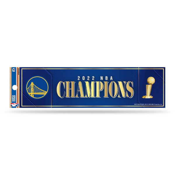 Wholesale Warriors 2022 NBA Champions Bumper Sticker