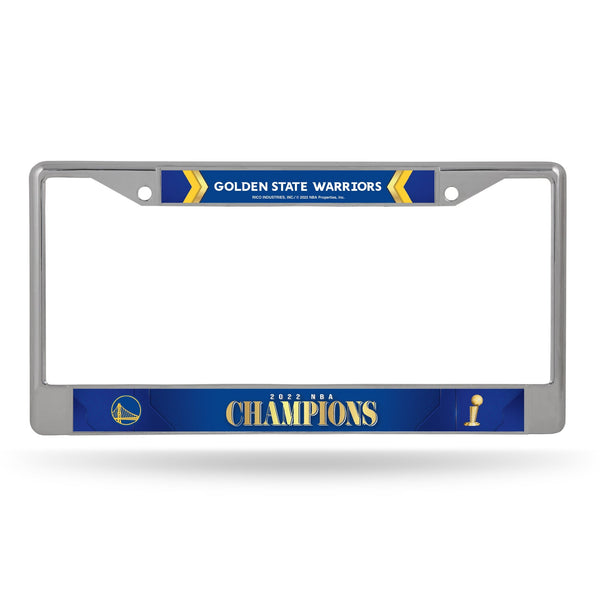 Wholesale Warriors 2022 NBA Champions Chrome Frame (Printed Insert)