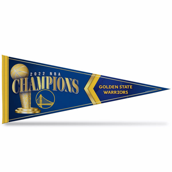 Wholesale Warriors 2022 NBA Champions Soft Felt 12X30 Pennant (Carded)