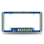 Wholesale Warriors Alternate Design All Over Chrome Frame - Bottom Oriented