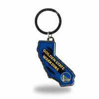 Wholesale Warriors California State Shaped Keychain