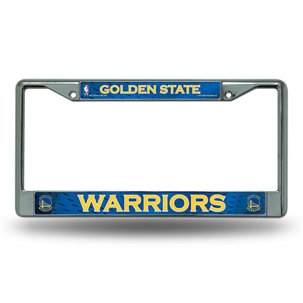 Wholesale Warriors Chrome Frame W/ Printed Insert
