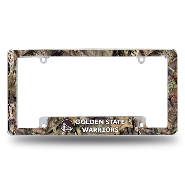 Wholesale Warriors / Mossy Oak Camo Break-Up Country All Over Chrome Frame (Bottom Oriented)