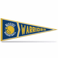 Wholesale Warriors Retro Design Soft Felt Carded Pennant (12" X 30")