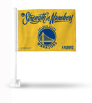 Wholesale Warriors - Strength In Numbers - Yellow Car Flag