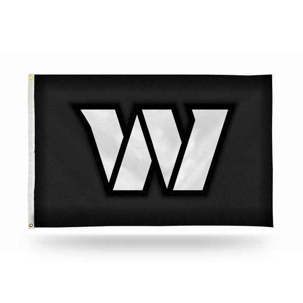 Wholesale Washington Commanders 3x5 Premium Banner Flag - Carbon Fiber Design