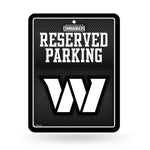 Wholesale Washington Commanders Carbon Fiber Metal Parking Sign