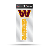 Wholesale Washington Commanders Double Up Die Cut Sticker