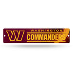 Wholesale Washington Commanders Plastic Street Sign