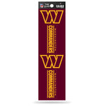 Wholesale Washington Commanders The Quad Decal Set