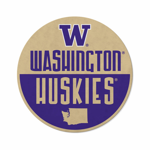 Wholesale Washington University Shape Cut Logo With Header Card - Classic Design