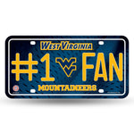 Wholesale West Virginia #1 Fan Metal Tag