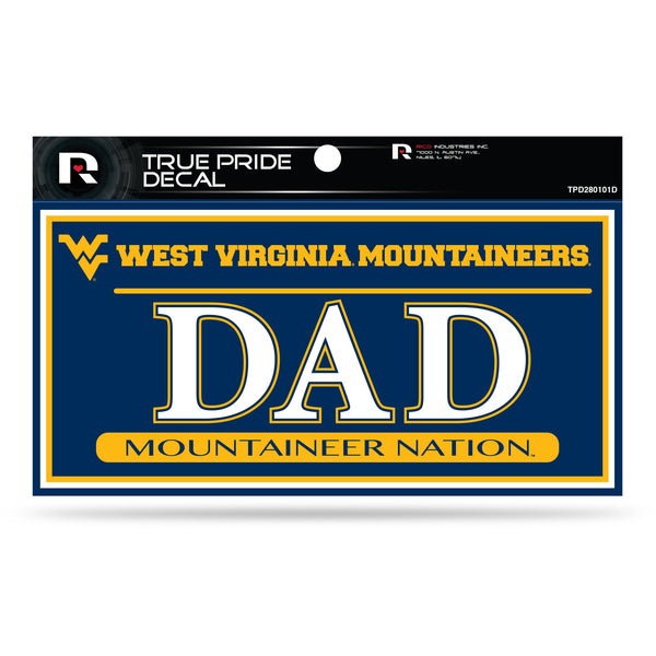 Wholesale West Virginia 3" X 6" True Pride Decal - Dad