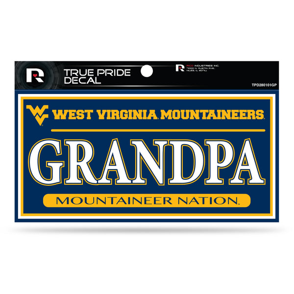 Wholesale West Virginia 3" X 6" True Pride Decal - Grandpa