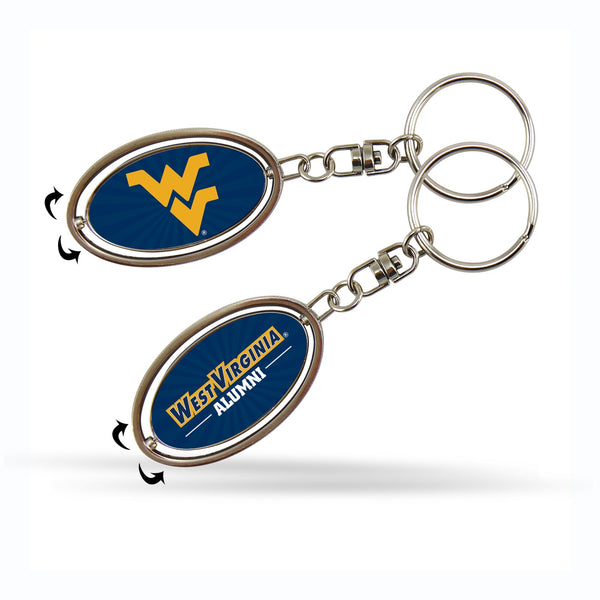 Wholesale West Virginia Alumni Spinner Keychain