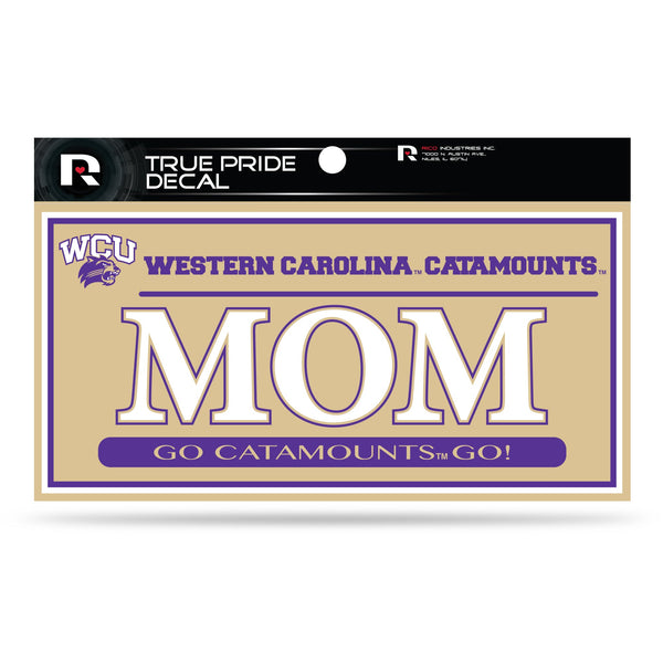 Wholesale Western Carolina 3" X 6" True Pride Decal - Mom (Alternate)