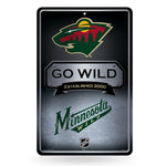 Wholesale Wild 11X17 Large Embossed Metal Wall Sign