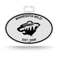 Wholesale Wild Black And White Oval Sticker