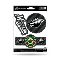 Wholesale Wild - Carbon Fiber Design - Triple Spirit Stickers