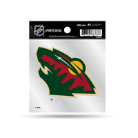 Wholesale Wild Clear Backer Decal W/ Primary Logo (4"X4")