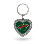 Wholesale Wild Rhinestone Heart Keychain