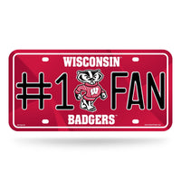 Wholesale Wisconsin #1 Fan Metal Tag