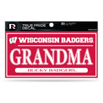 Wholesale Wisconsin 3" X 6" True Pride Decal - Grandma