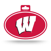 Wholesale Wisconsin Full Color Oval Sticker